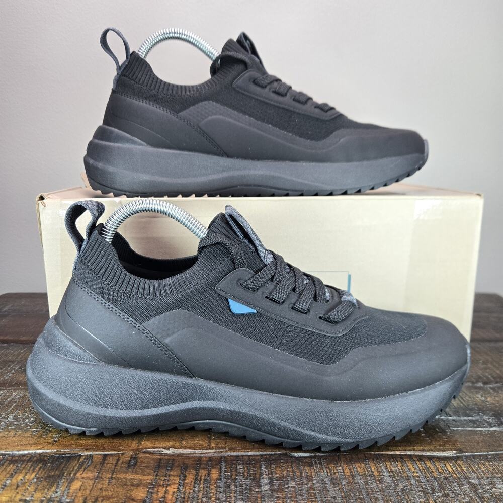 Vessi Stormburst Lowtop Womens Size 9 Waterproof Shoes Sneakers Hiking Black